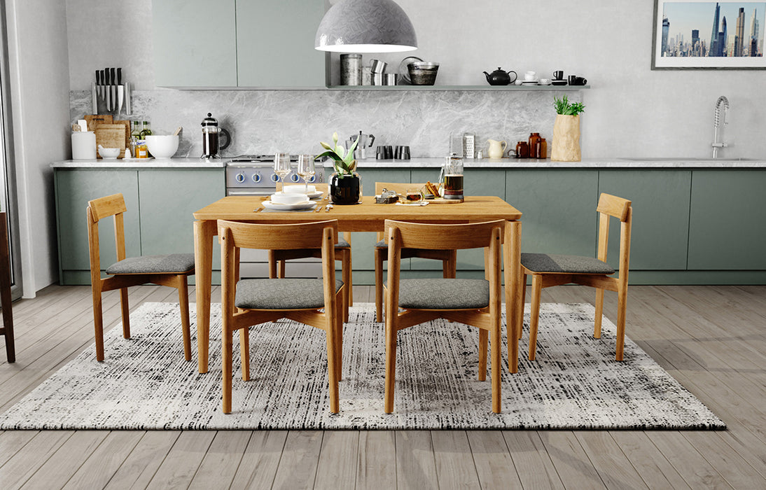 June's Table June Dining Table - Natural 90cm