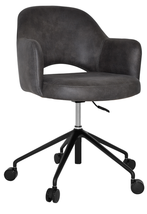 Arm Chair Albury Castor V2 Black - Eastwood