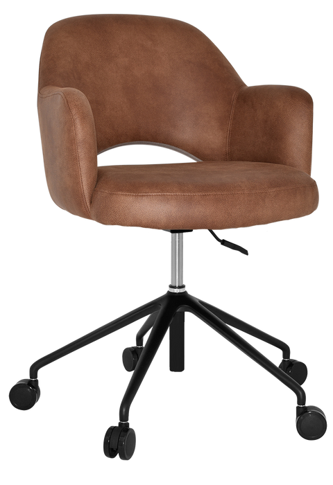 Arm Chair Albury Castor V2 Black - Eastwood