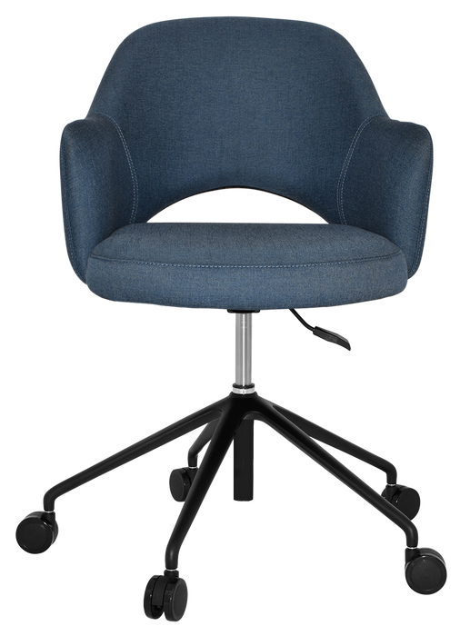 Arm Chair Albury Castor V2 Black - Gravity