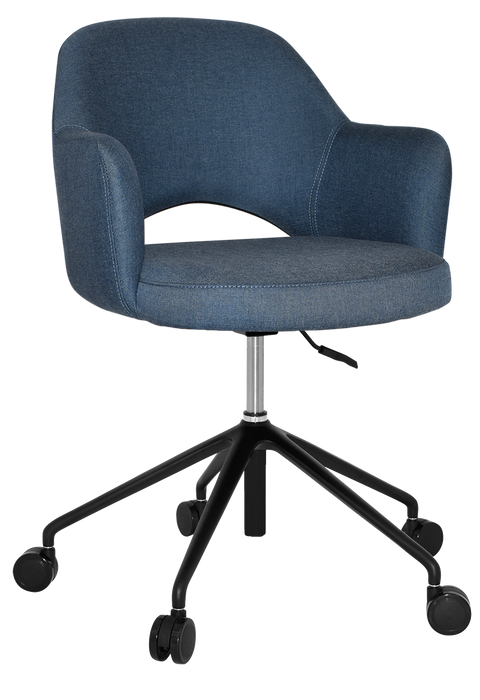 Arm Chair Albury Castor V2 Black - Gravity