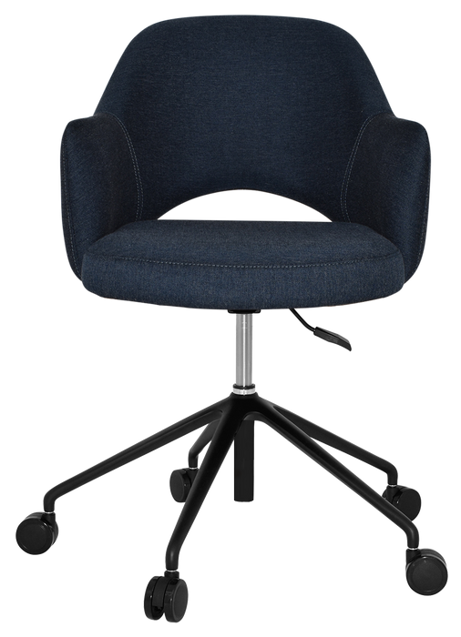 Arm Chair Albury Castor V2 Black - Gravity