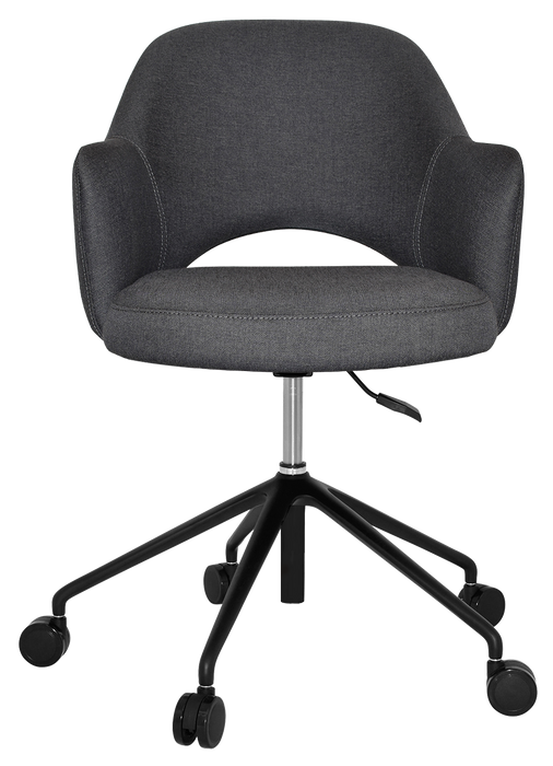 Arm Chair Albury Castor V2 Black - Gravity