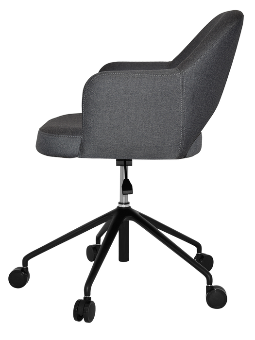 Arm Chair Albury Castor V2 Black - Gravity