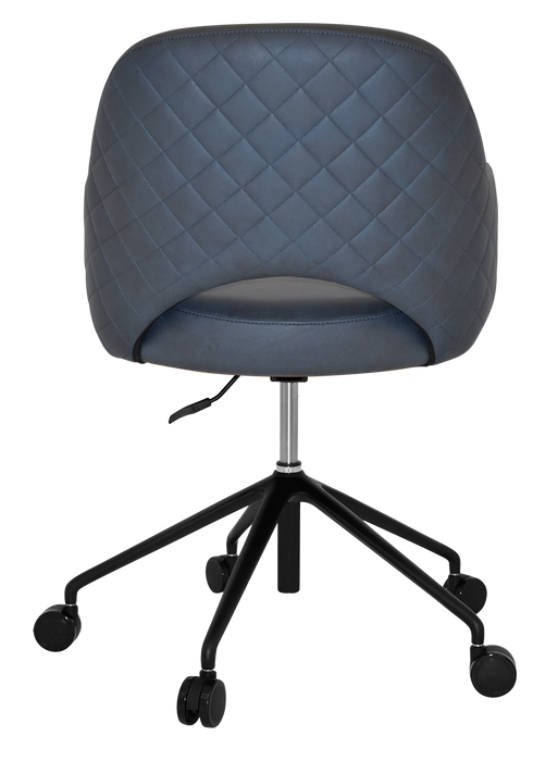 Arm Chair Albury Castor V2 Black - Pelle/Benito