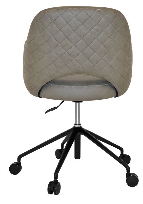 Arm Chair Albury Castor V2 Black - Pelle/Benito