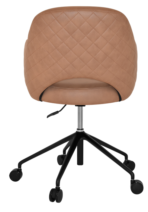 Arm Chair Albury Castor V2 Black - Pelle/Benito