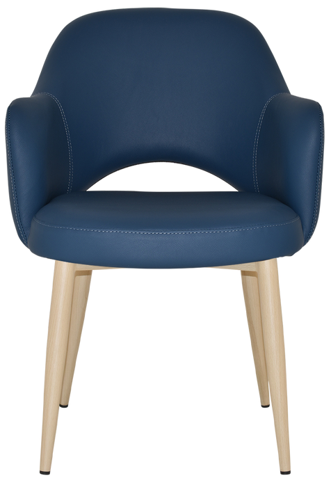 Arm Chair Albury Metal Birch - Vinyl