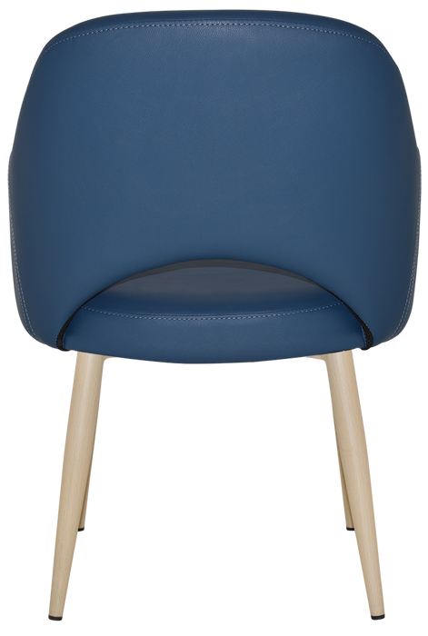 Arm Chair Albury Metal Birch - Vinyl