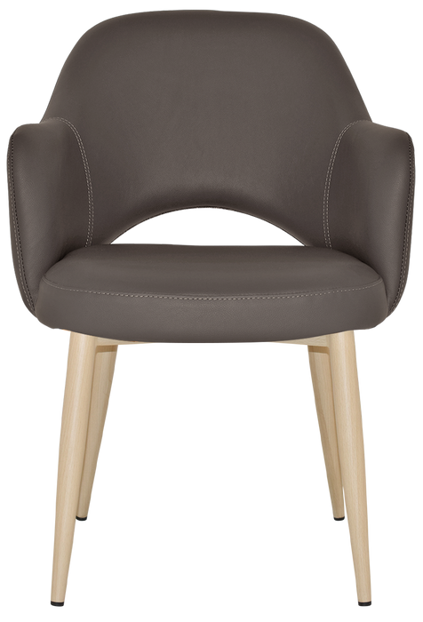 Arm Chair Albury Metal Birch - Vinyl