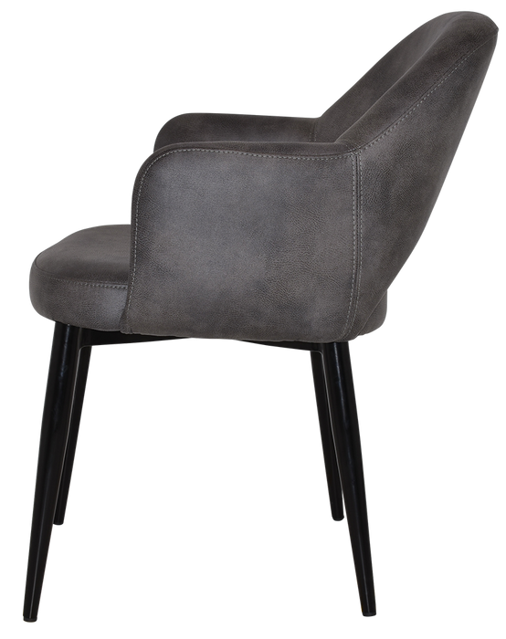 Arm Chair Albury Metal Black - Eastwood