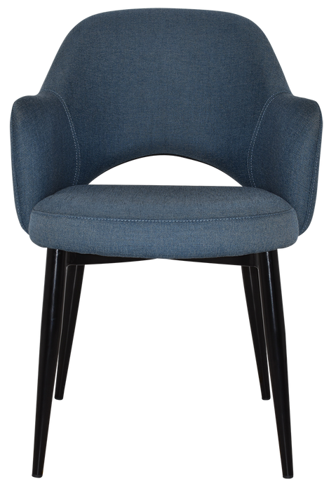 Arm Chair Albury Metal Black - Gravity