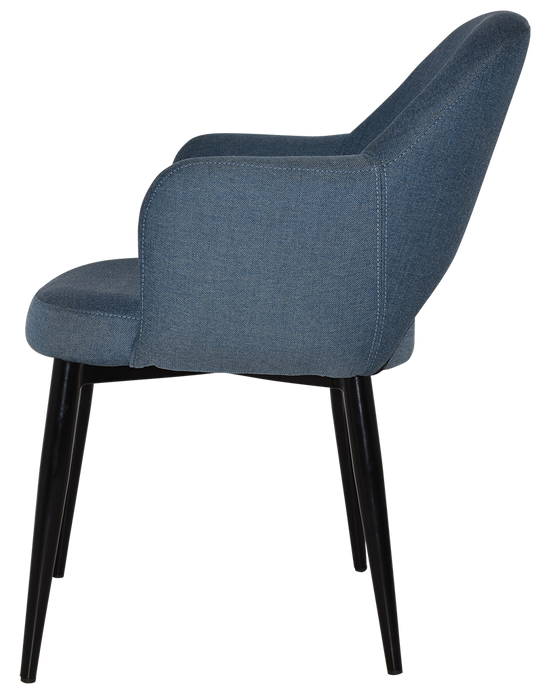 Arm Chair Albury Metal Black - Gravity