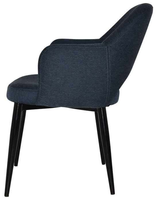 Arm Chair Albury Metal Black - Gravity