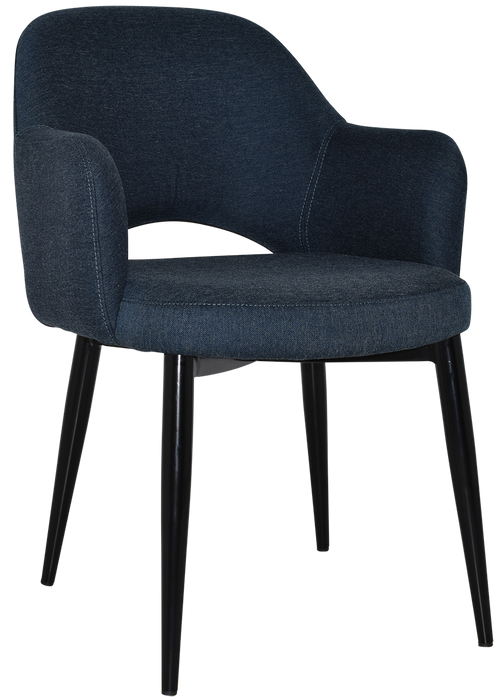 Arm Chair Albury Metal Black - Gravity