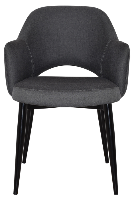 Arm Chair Albury Metal Black - Gravity