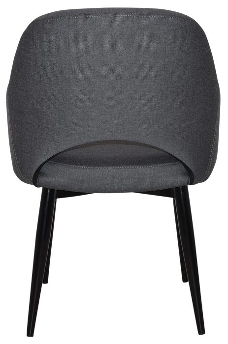 Arm Chair Albury Metal Black - Gravity