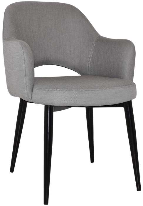 Arm Chair Albury Metal Black - Gravity