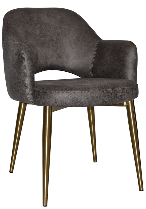 Arm Chair Albury Metal (Slim) Brass - Eastwood