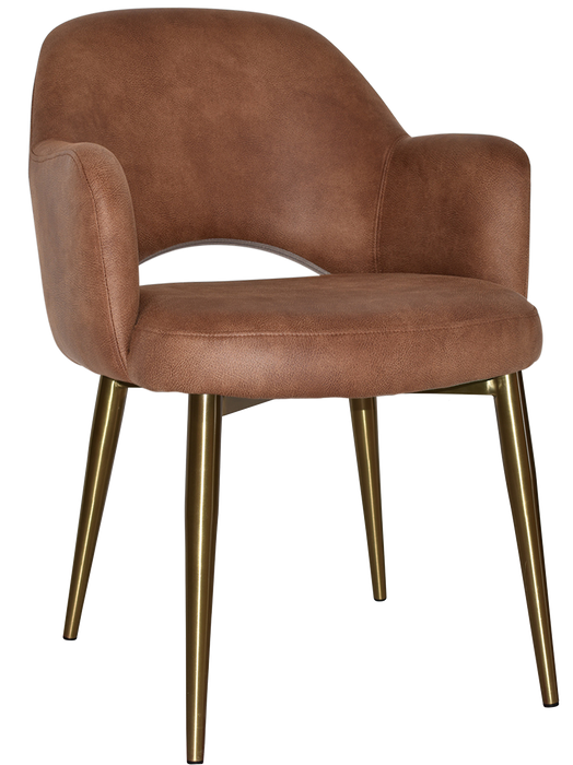 Arm Chair Albury Metal (Slim) Brass - Eastwood