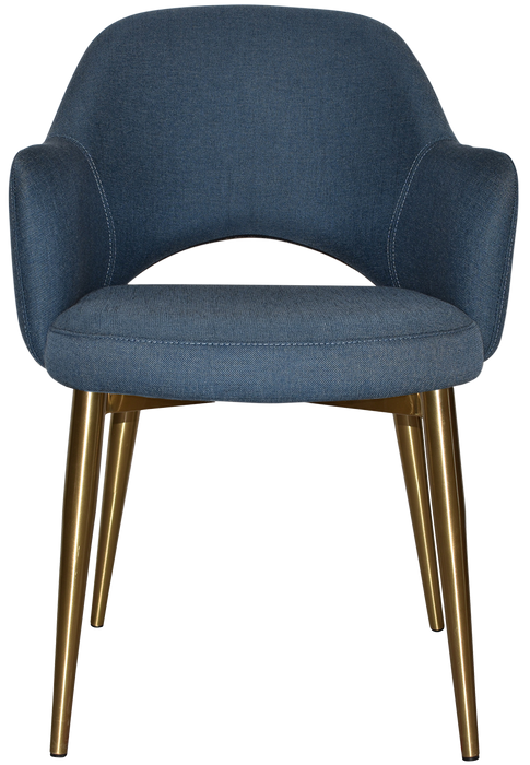 Arm Chair Albury Metal (Slim) Brass - Gravity