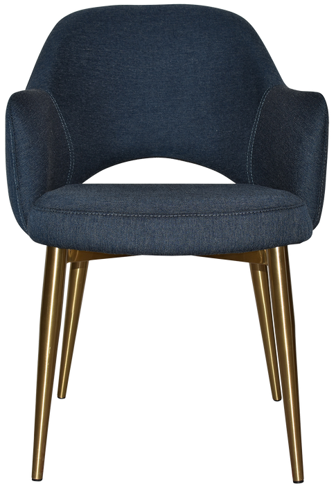 Arm Chair Albury Metal (Slim) Brass - Gravity