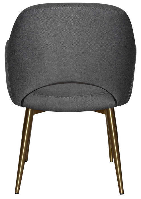 Arm Chair Albury Metal (Slim) Brass - Gravity