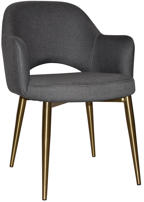 Arm Chair Albury Metal (Slim) Brass - Gravity