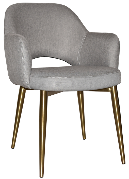 Arm Chair Albury Metal (Slim) Brass - Gravity