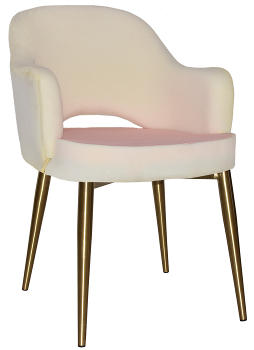 Arm Chair Albury Metal (Slim) Brass - Unupholstered