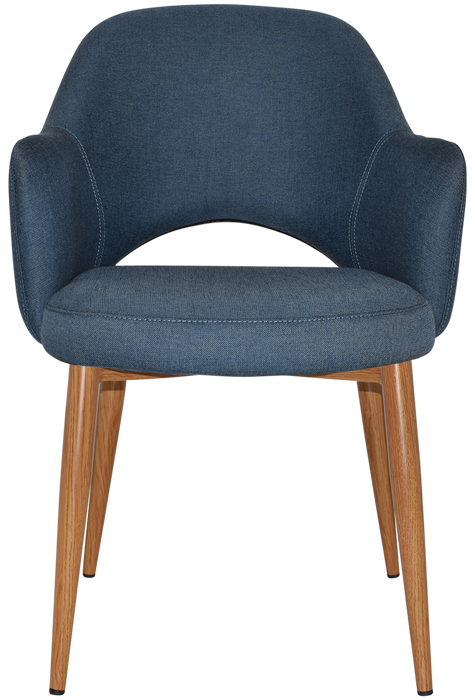 Arm Chair Albury Metal Light Oak - Gravity