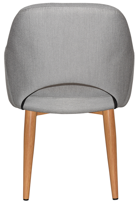 Arm Chair Albury Metal Light Oak - Gravity