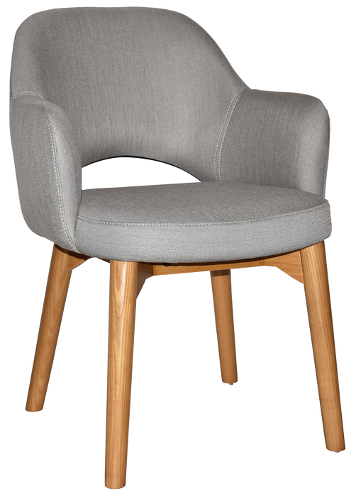 Arm Chair Albury Timber Light Oak - Gravity