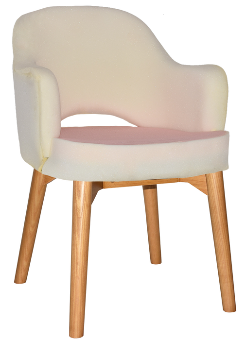 Arm Chair Albury Timber Light Oak - Unupholstered