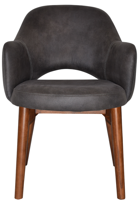 Arm Chair Albury Timber Light Walnut - Eastwood