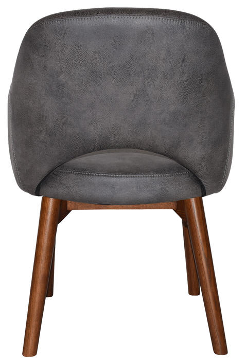 Arm Chair Albury Timber Light Walnut - Eastwood