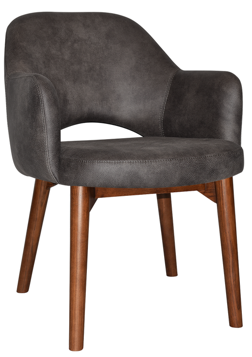 Arm Chair Albury Timber Light Walnut - Eastwood