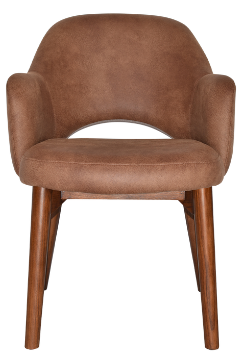 Arm Chair Albury Timber Light Walnut - Eastwood