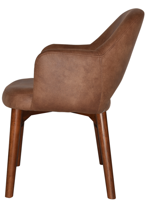 Arm Chair Albury Timber Light Walnut - Eastwood