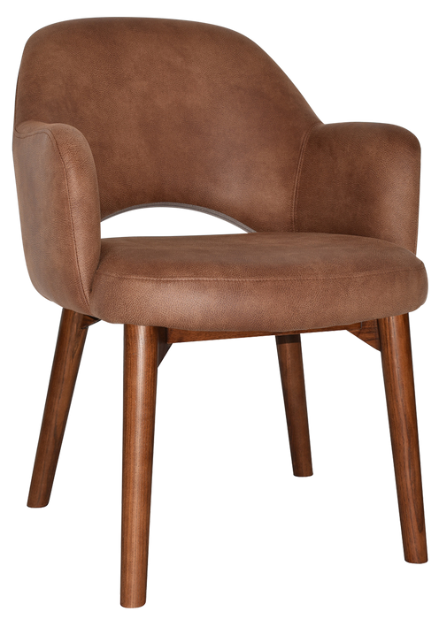 Arm Chair Albury Timber Light Walnut - Eastwood