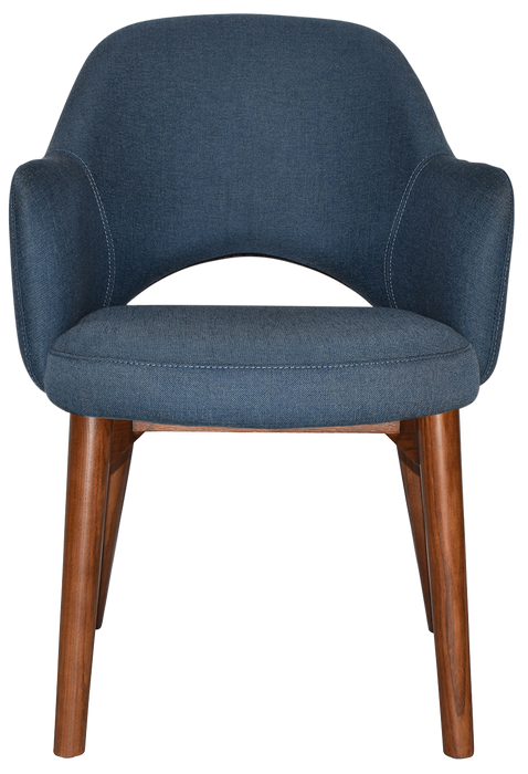 Arm Chair Albury Timber Light Walnut - Gravity