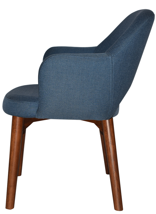 Arm Chair Albury Timber Light Walnut - Gravity