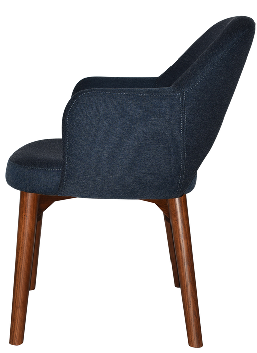 Arm Chair Albury Timber Light Walnut - Gravity