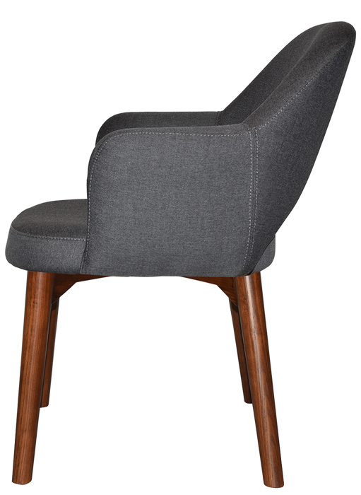 Arm Chair Albury Timber Light Walnut - Gravity