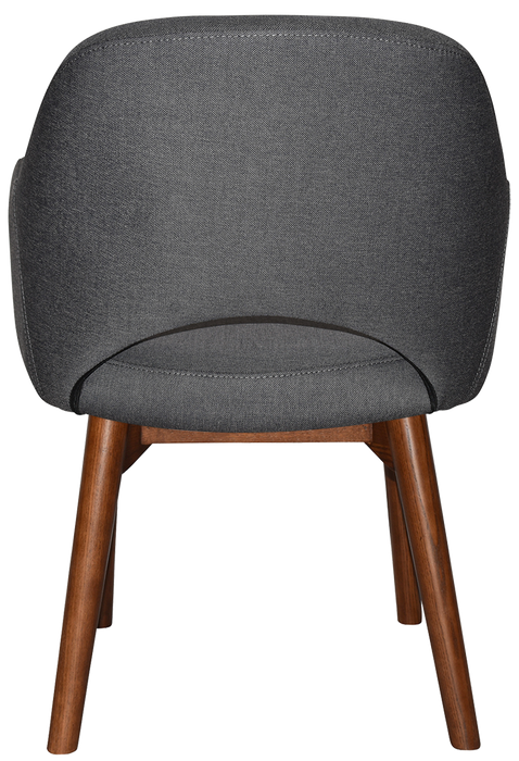 Arm Chair Albury Timber Light Walnut - Gravity