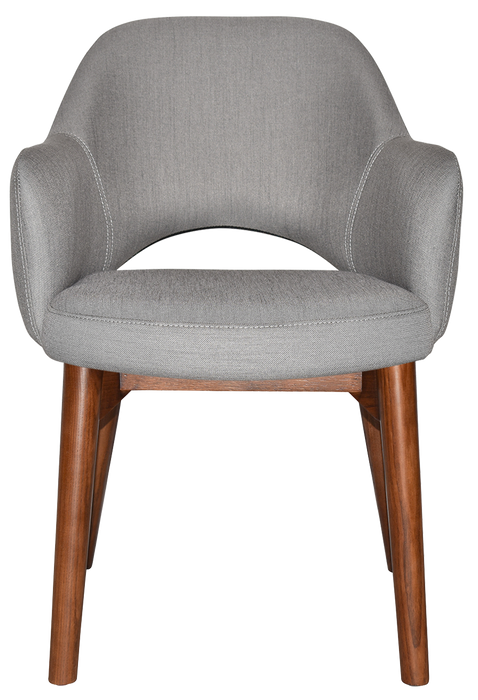 Arm Chair Albury Timber Light Walnut - Gravity