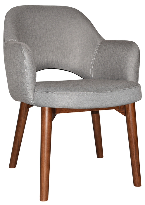 Arm Chair Albury Timber Light Walnut - Gravity