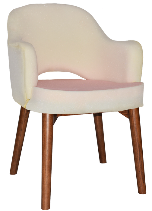 Arm Chair Albury Timber Light Walnut - Unupholstered