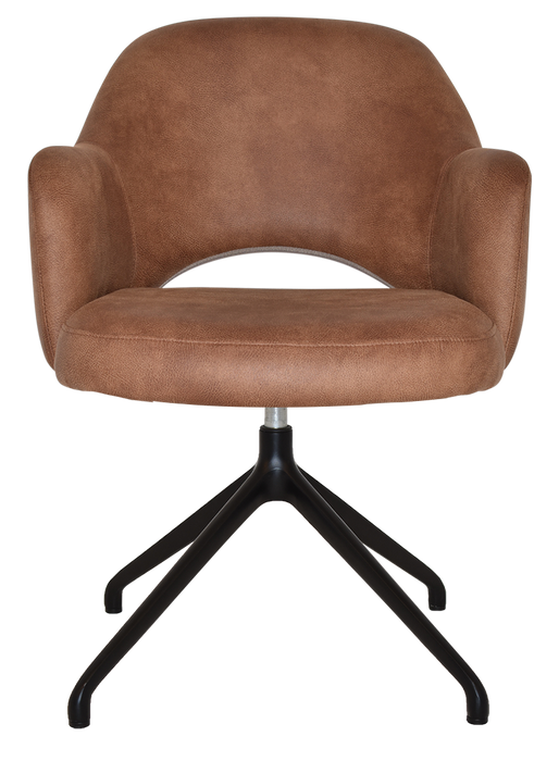 Arm Chair Albury Trestle Black - Eastwood