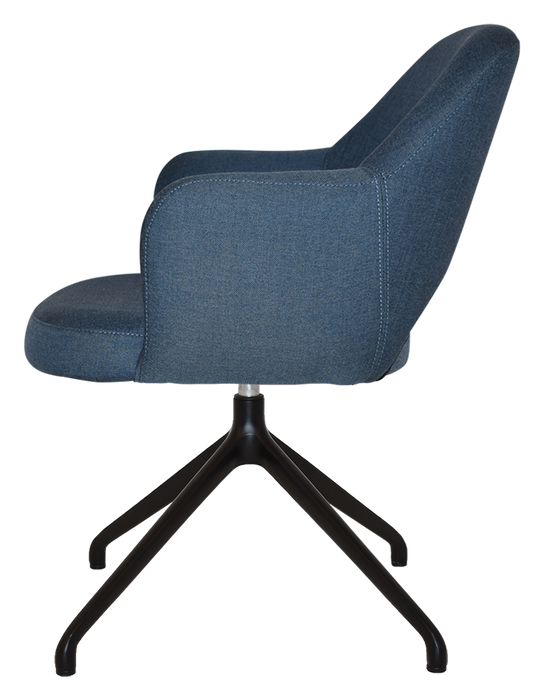 Arm Chair Albury Trestle V2 Black